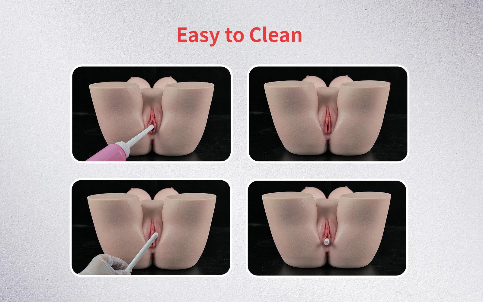 easy to clean silicone