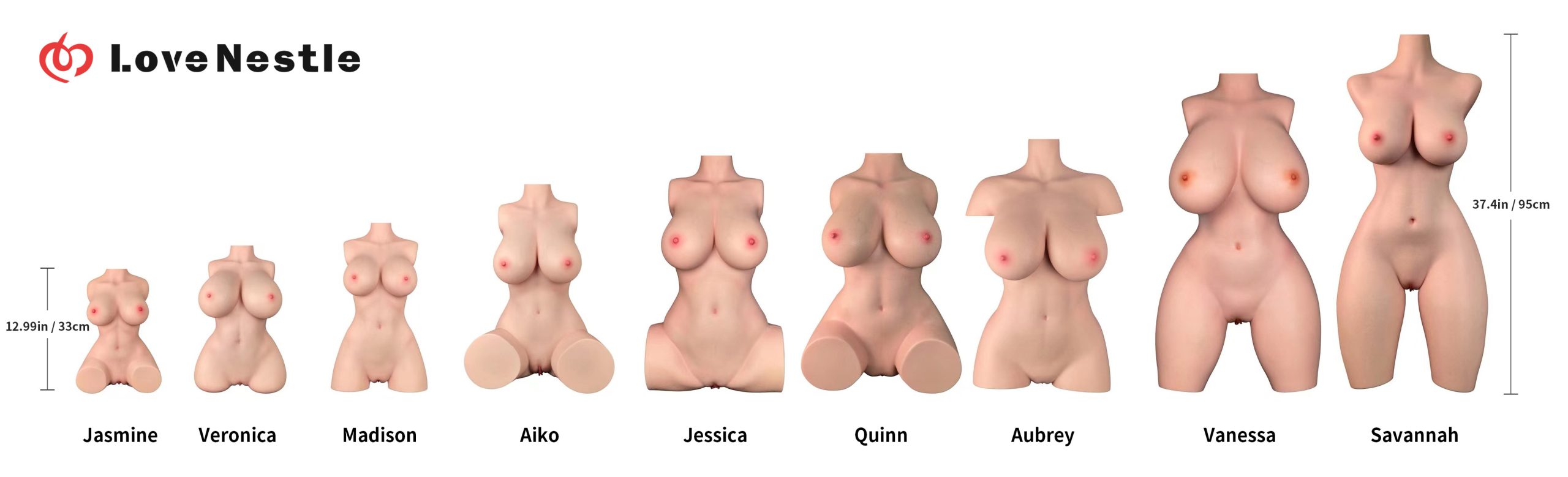 Sex Doll Torsos Compare